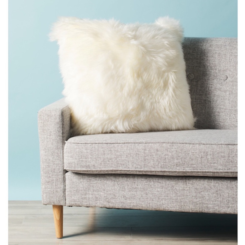 Natures Collection New Zealand Sheepskin Decorative Pillow